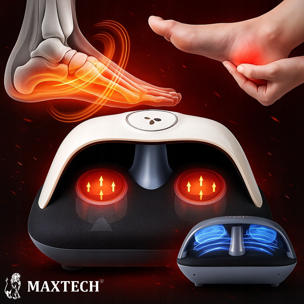 Foot Massager Heating Rolling Kneading Powerful Electric For 3D Massage EAN (GTIN) 5907264162336