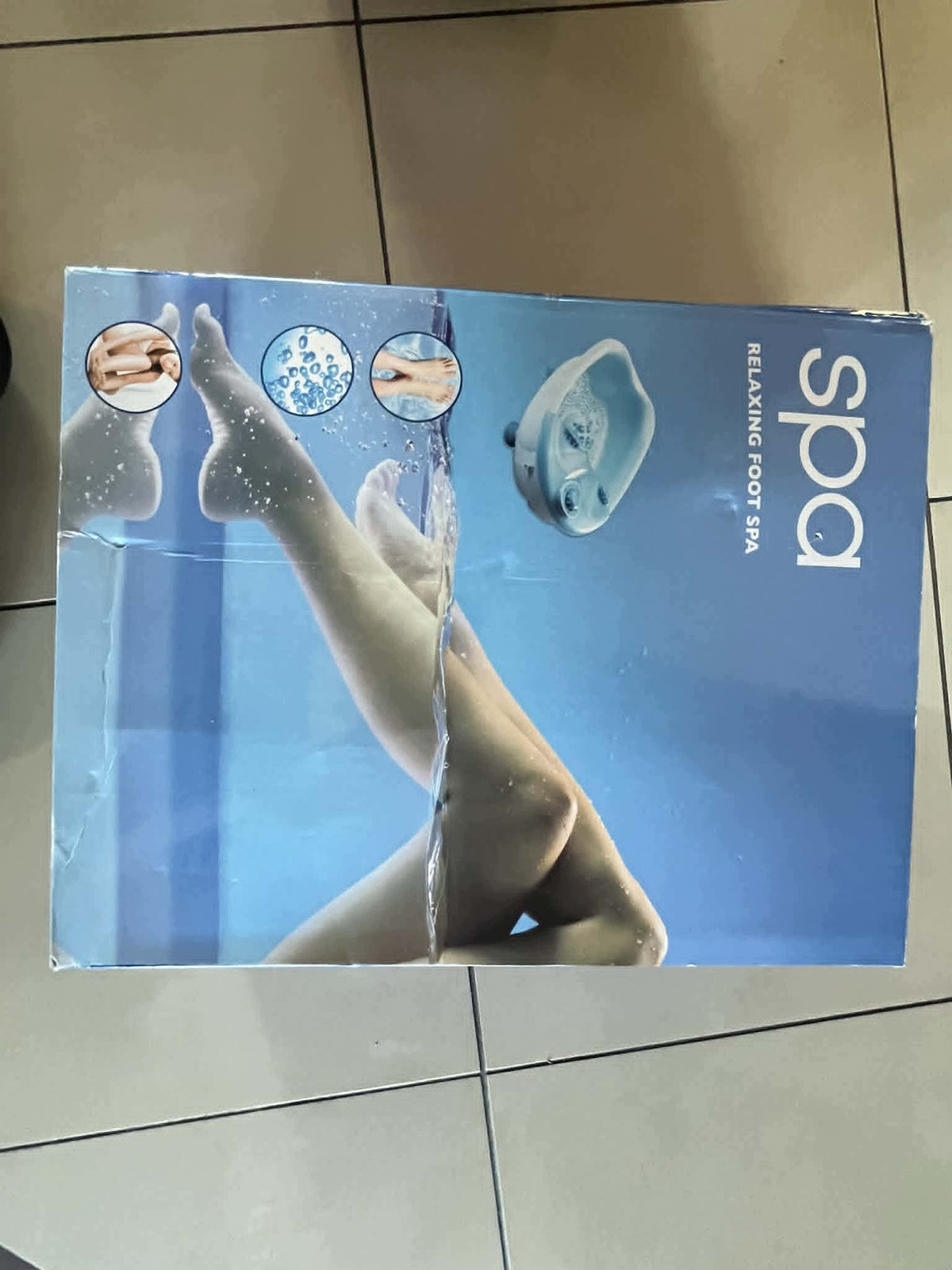 Foot Massager SPA Relaxing Bowl Manufacturer code 1256