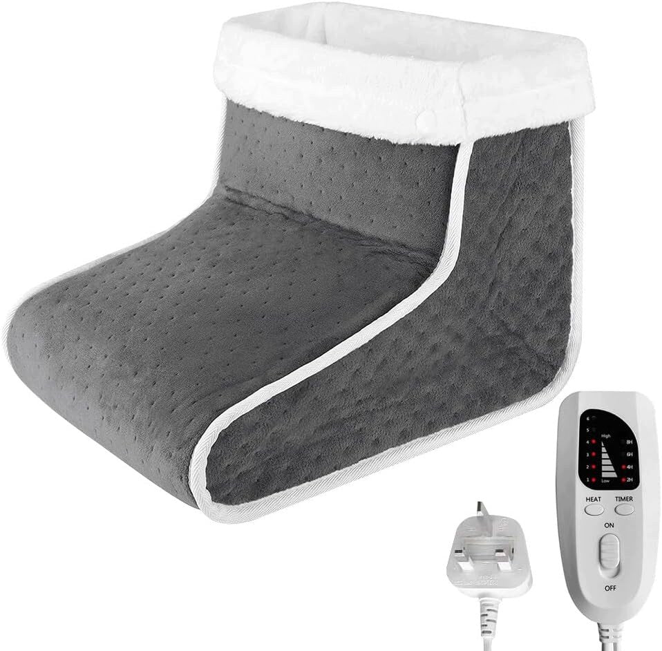 Foot Warmer Electric Warmer BUT Soft Plush Remote Control 3 Levels