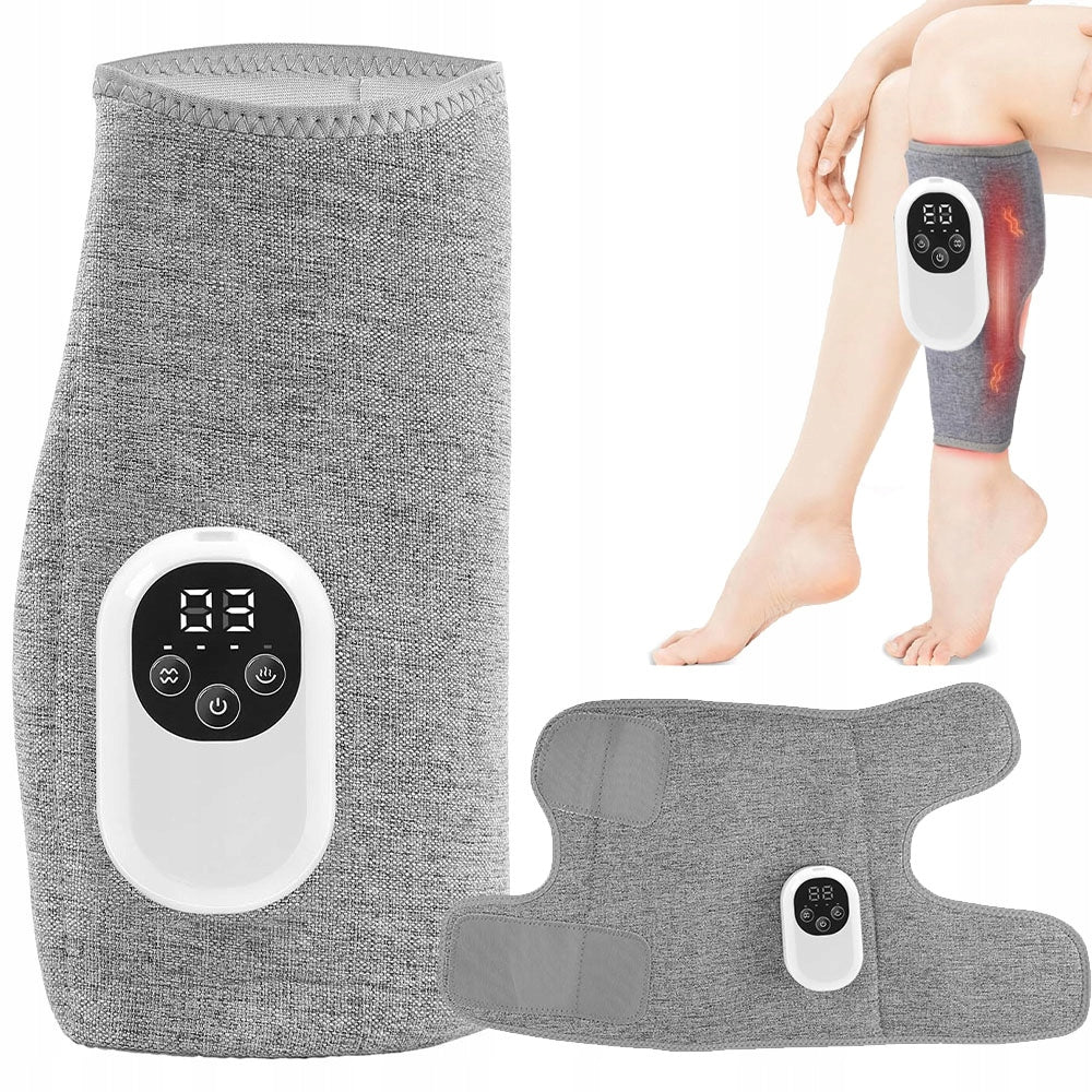 Foot and calf massager with compression leg circulation massage chair 3 MODES GREY Brand no brand
