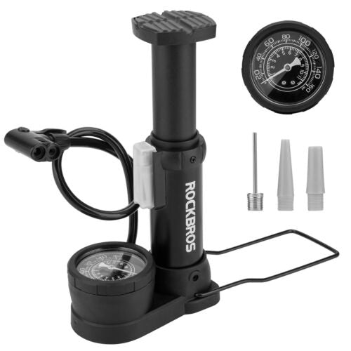 Foot light bicycle pump AV/FV ROCKBROS 100PSI