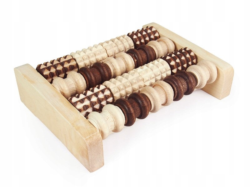 Foot massage apparatus 4 - row