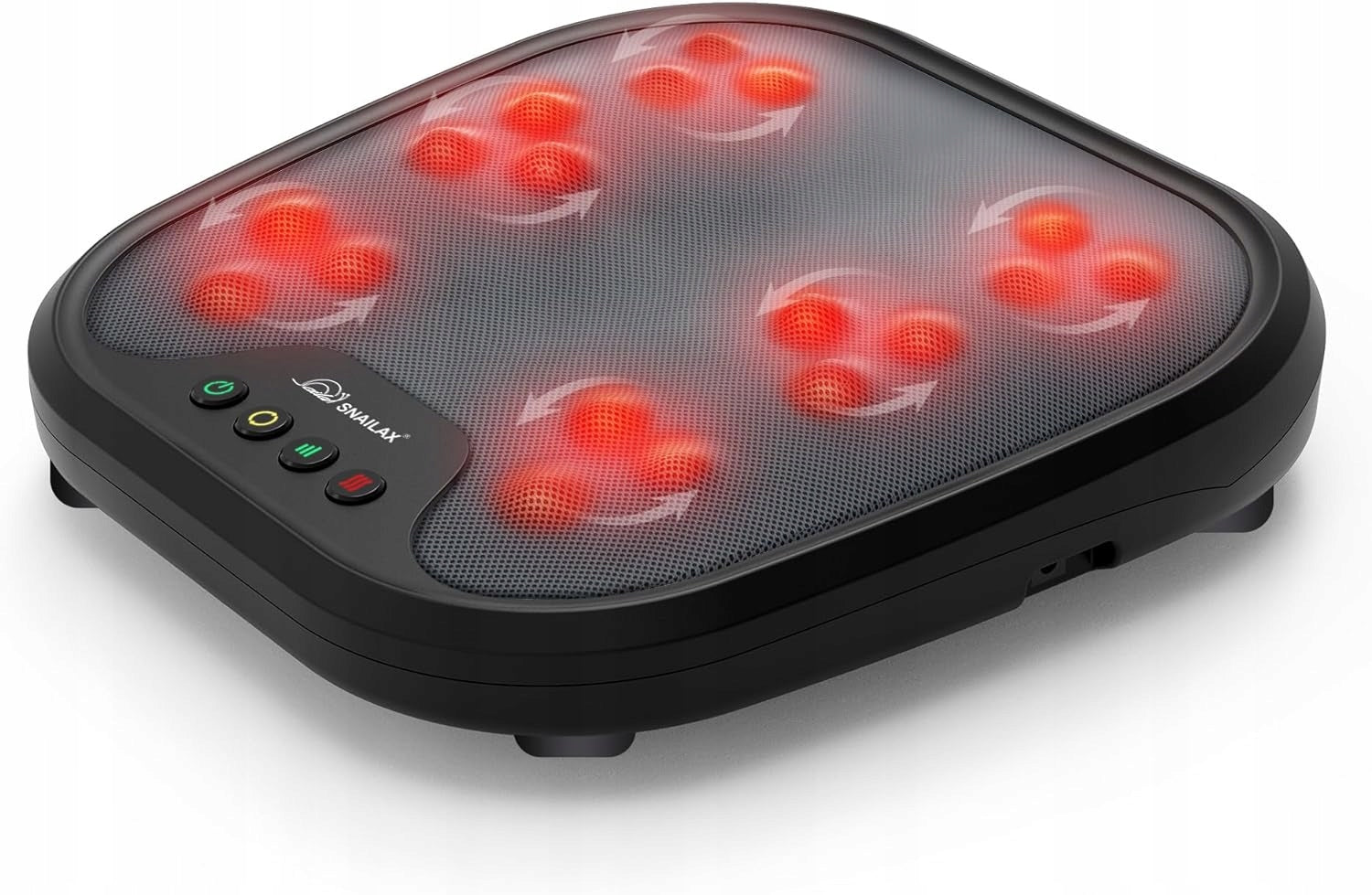 Foot massager Snailax Shiatsu with heating SL-593-NW black