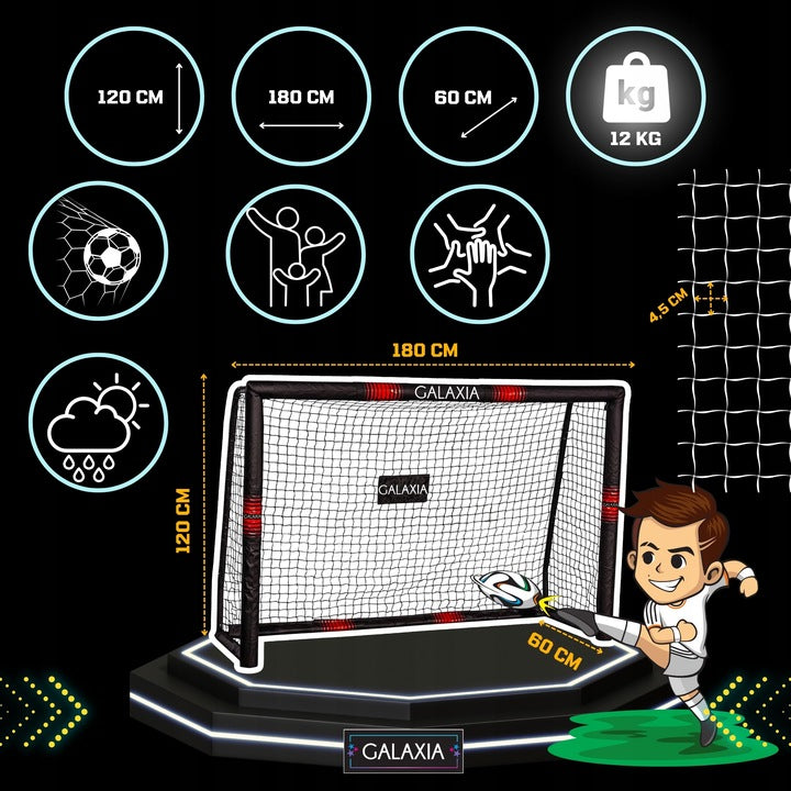 Football Goal for Football 180x120 cm Children's Goals Metal EAN (GTIN) 5906630708529