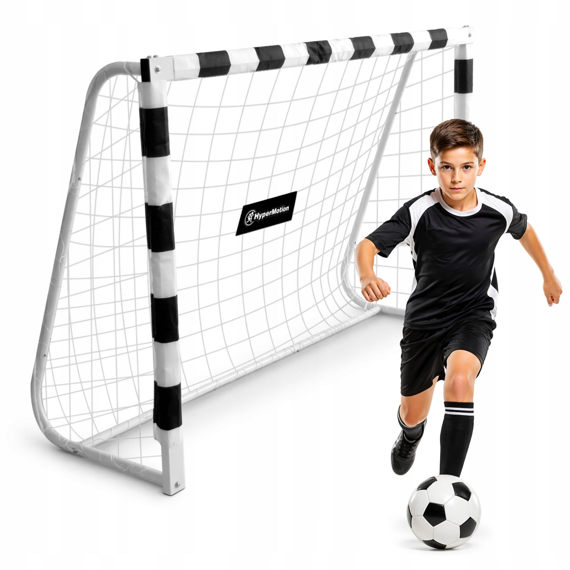 Football goal HyperMotion PRO 180 × 120 cm – white