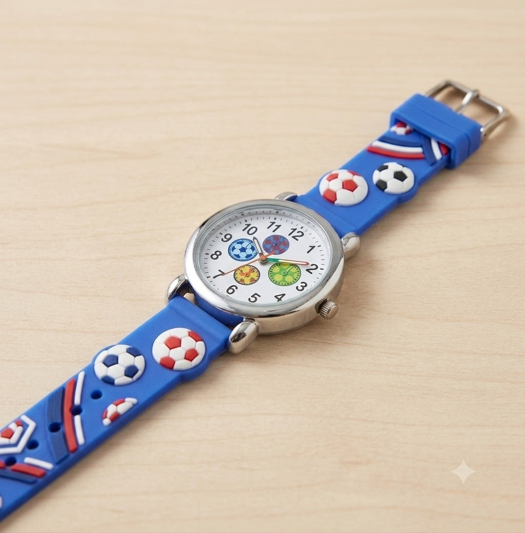 Football watch for boys gift football sport blue Brand no brand