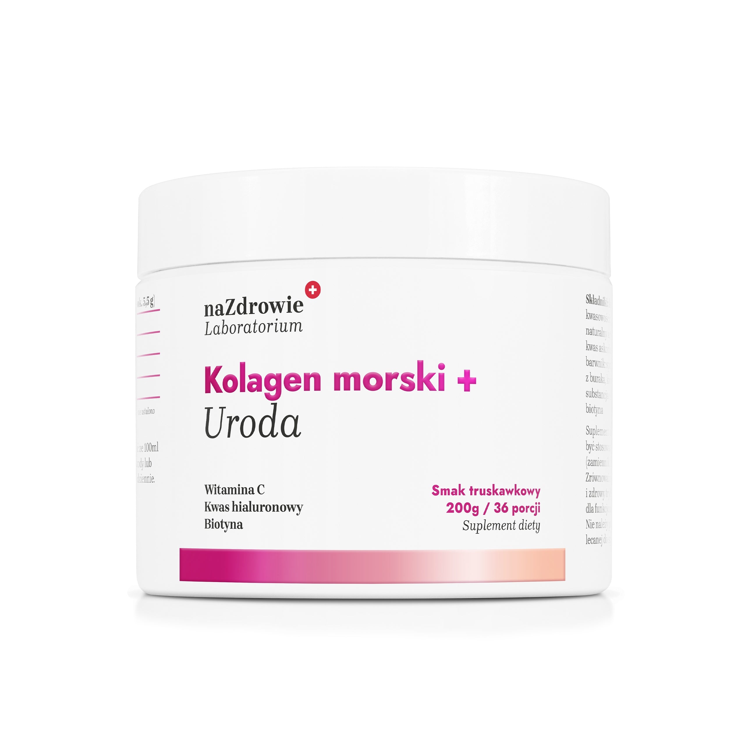 For Health Marine Fish Collagen Beauty + Hyaluronic Acid STRAWBERRY 200g
