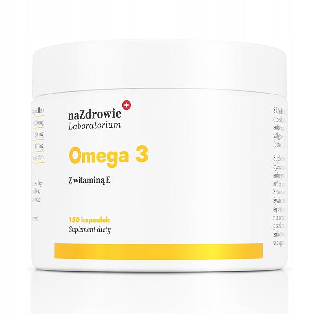 For Health OMEGA acids 3 1000mg EPA DHA + Wit E brain resistance 150 kaps