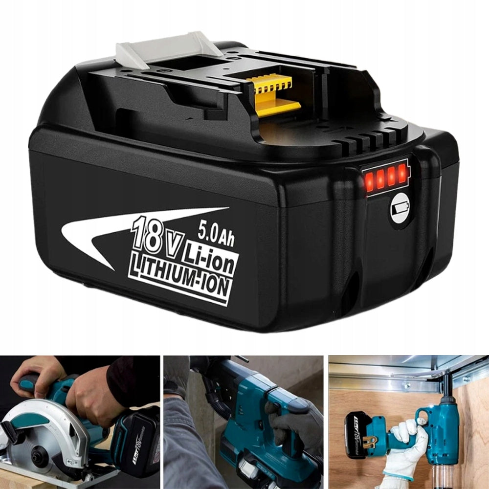 For Makita 18V 5Ah Battery for Makita BL1860B BL1860/1850/1845/1840/1820 EAN (GTIN) 6908415344549