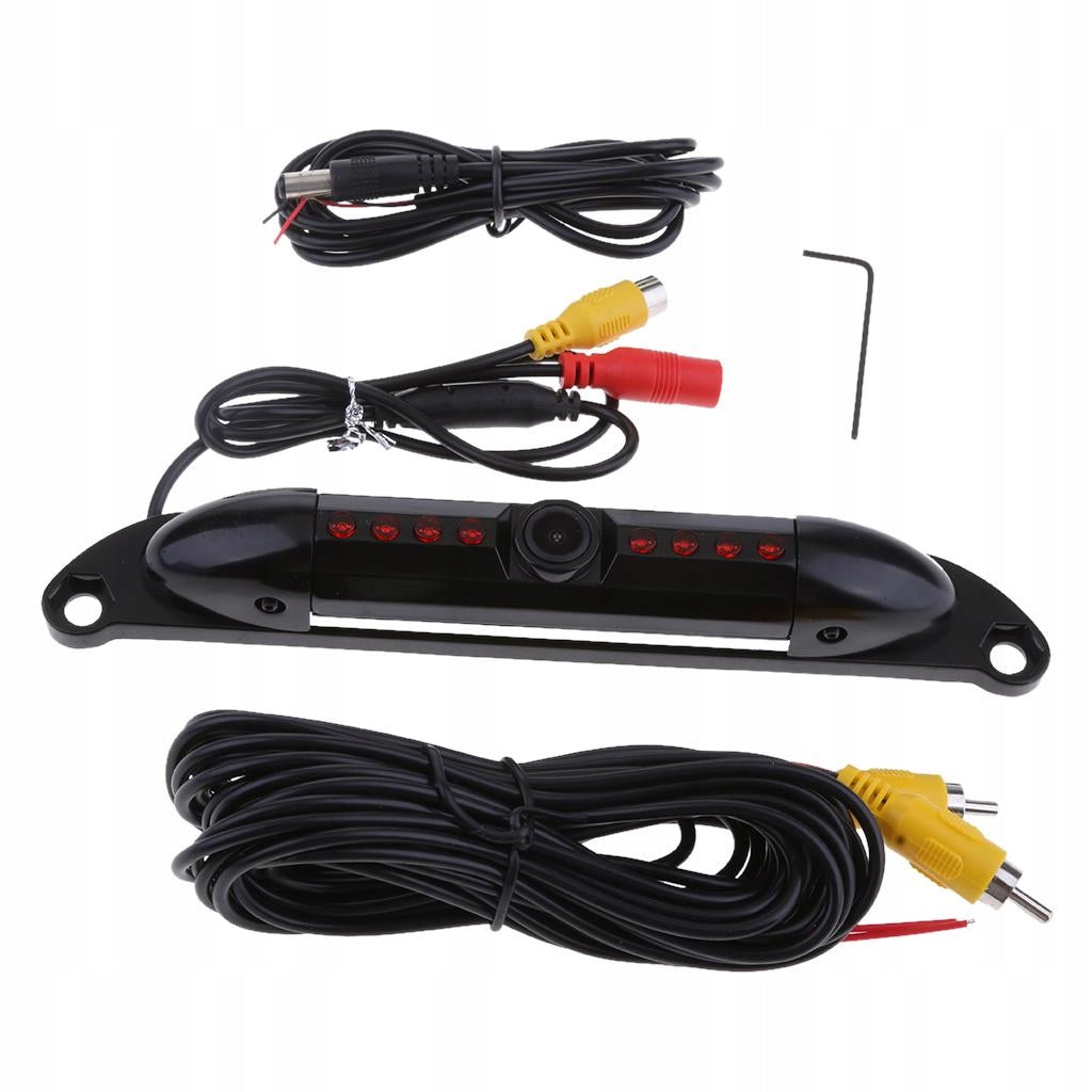 For US License Plate Frame Backup Camera Wide Angle Night Vision Rearview