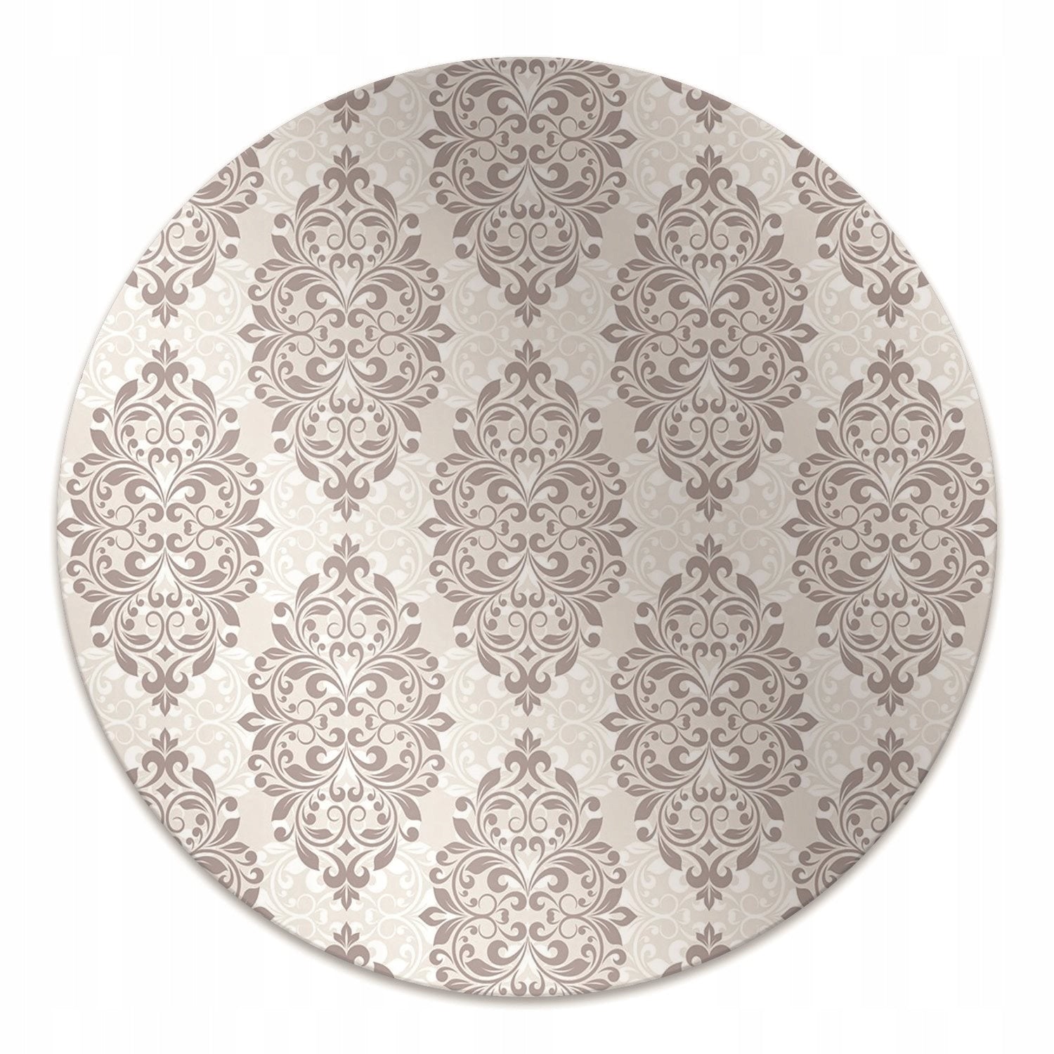 For the apartment, a mat for an eco-chair with a Damascus pattern