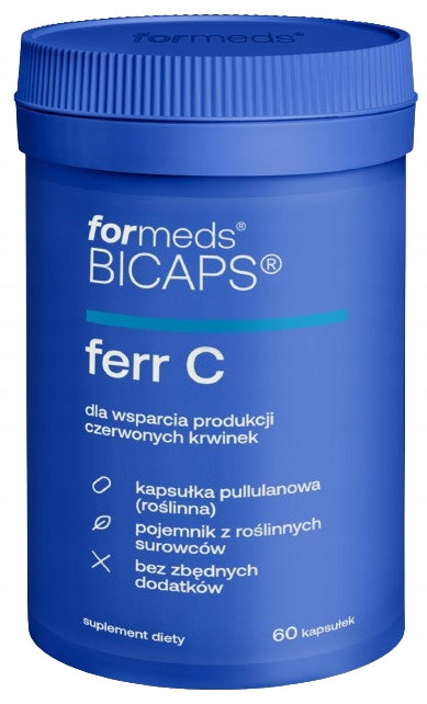 ForMeds BICAPS Ferr C 60 capsules iron vitamin C
