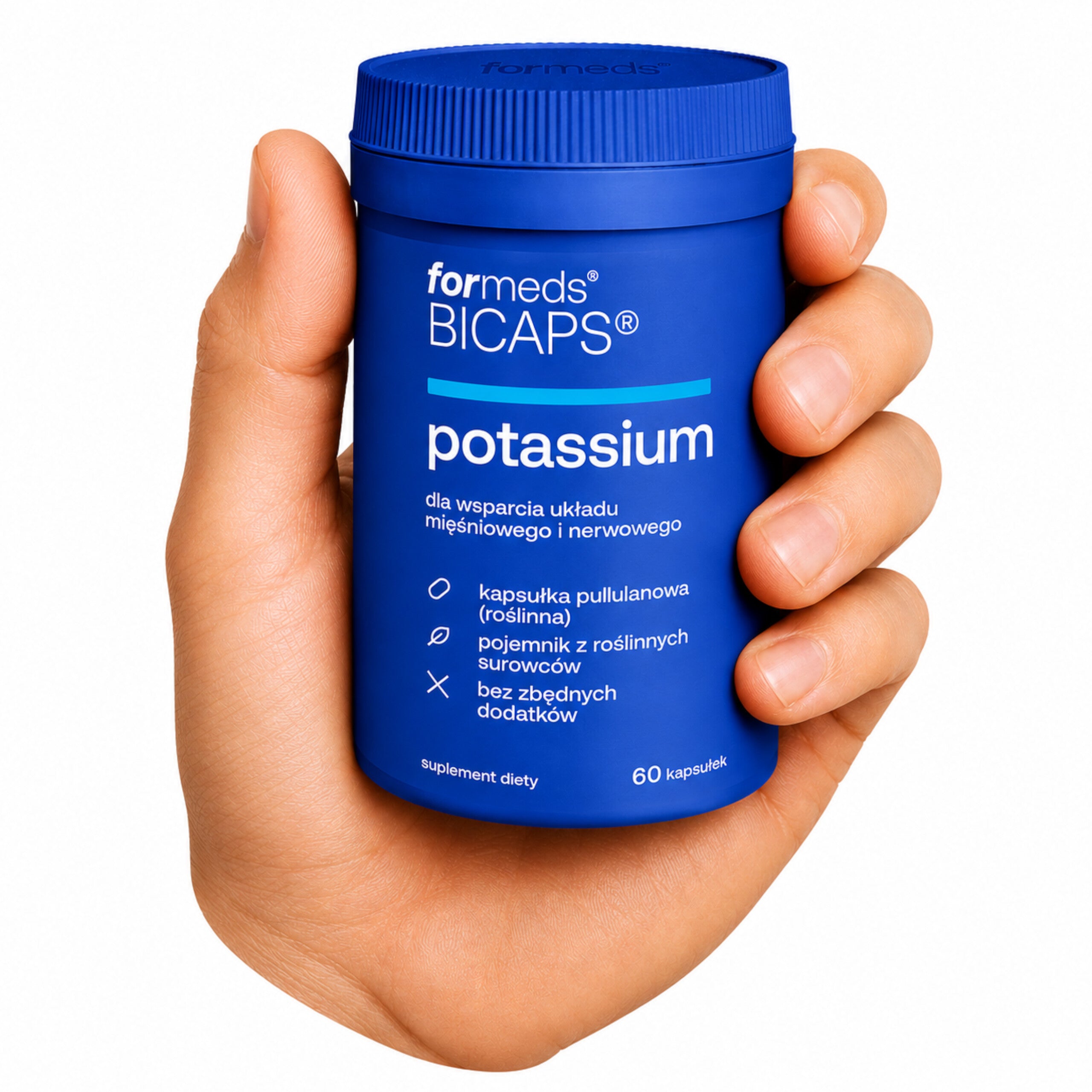 ForMeds BICAPS POTASSIUM - 60 capsules Muscle Nerves Blood Pressure