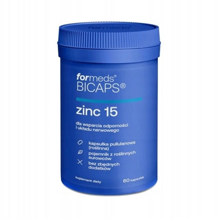 ForMeds Bicaps Zinc 15 zinc (60caps)