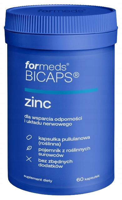 ForMeds Bicaps Zinc 60 capsules immunity nervous system