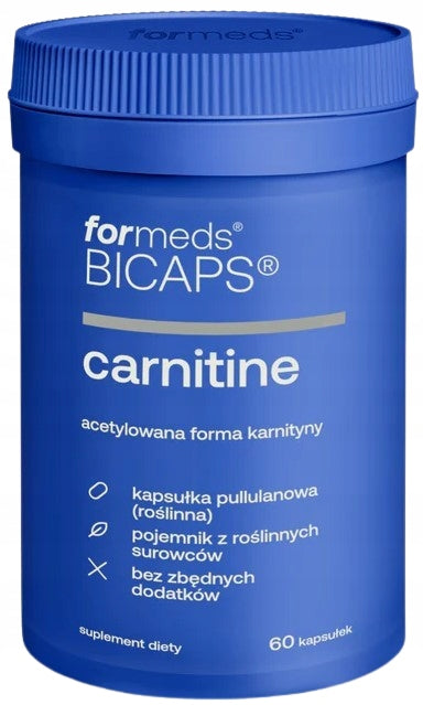 ForMeds CARNITINE Bicaps N-Acetyl L-CARNITINE SLIMMING TISSUE BURNING