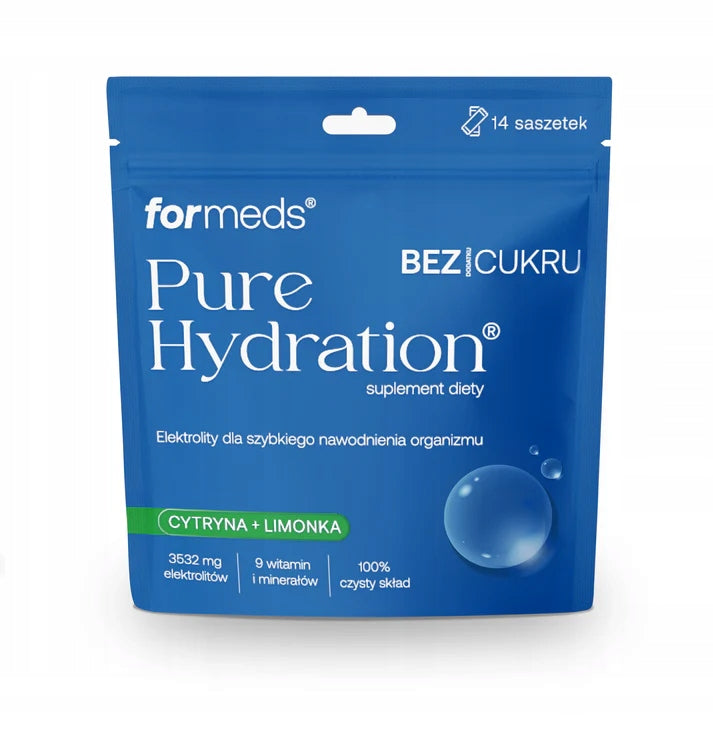 ForMeds ELECTROLYTES WITHOUT SUGAR Lemon Lime MAGNESIUM POTASSIUM SODIUM Hydration