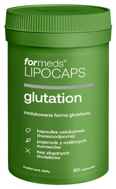 ForMeds Liposomal Glutathione Lipocaps 90 capsules Manufacturer code odporność stres wątroba wolne rodniki