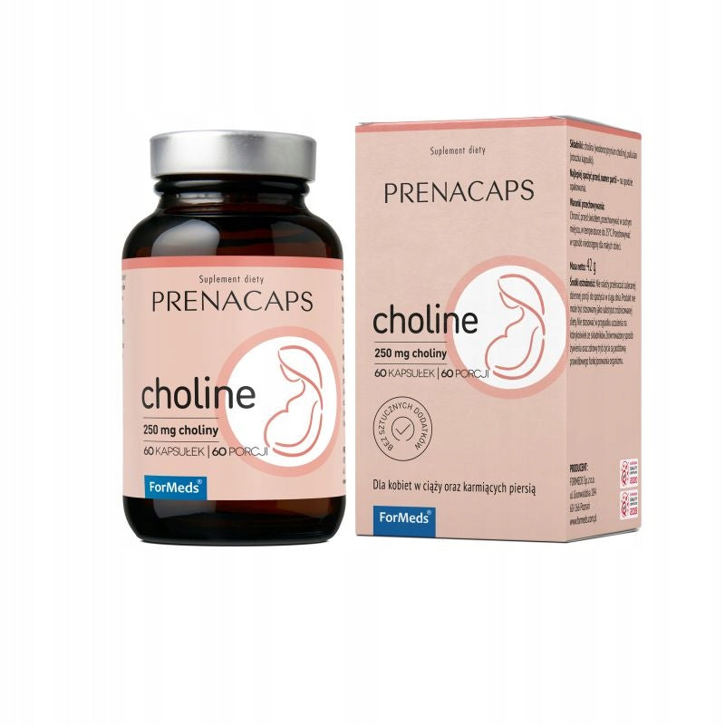 ForMeds Prenacaps Choline 250mg (60 kaps)