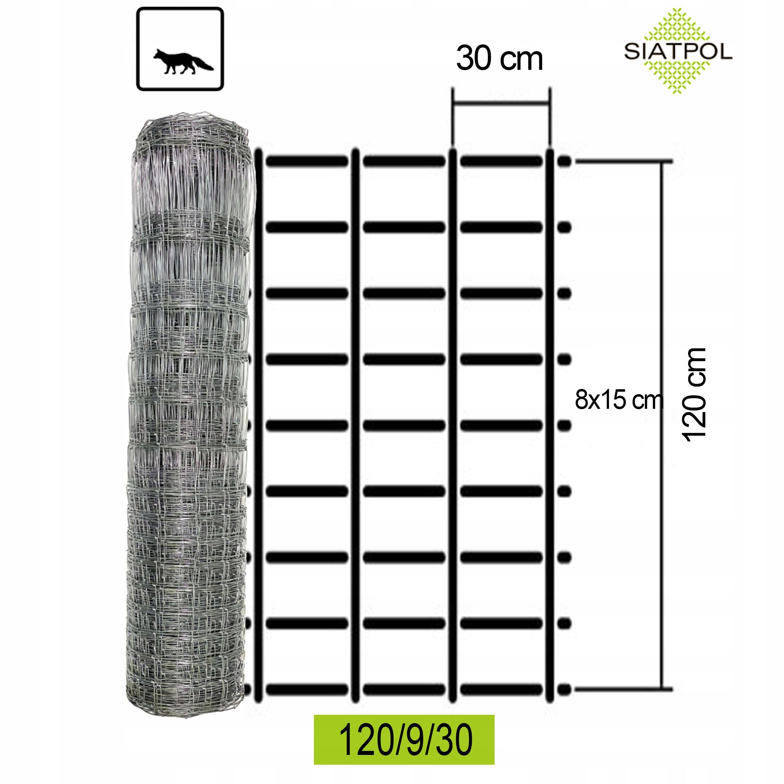 Forest Fence Net L 120/9/30 - 25 mb
