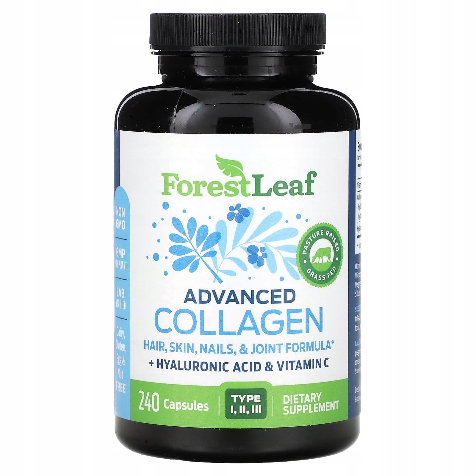 Forest Leaf, Advanced Collagen, 240 capsules
