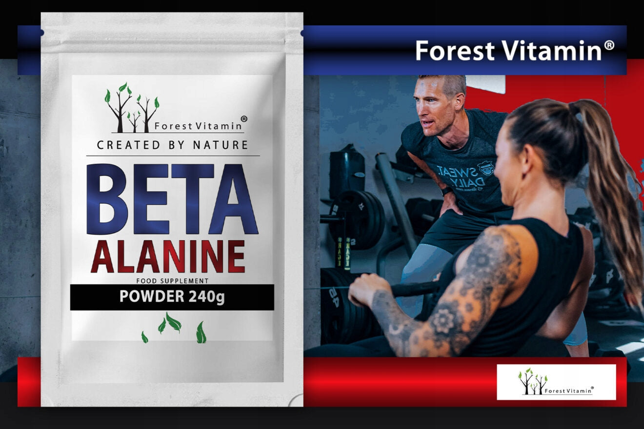 Forest Vitamin Beta Alanine Powder 240g Pre-Workout Conditioner Performance Packaging status original
