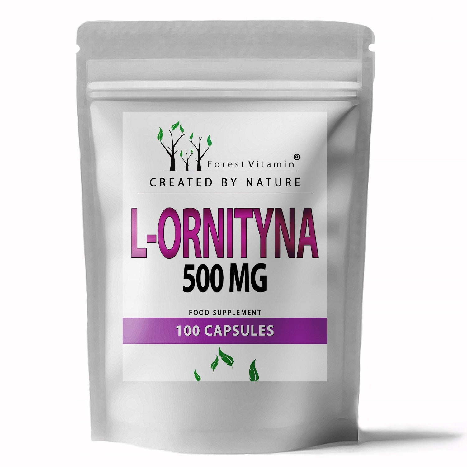 Forest Vitamin - L-Ornithine Hydrochloride HCL ORNITHINE LIVER EAN (GTIN) 5904890312050