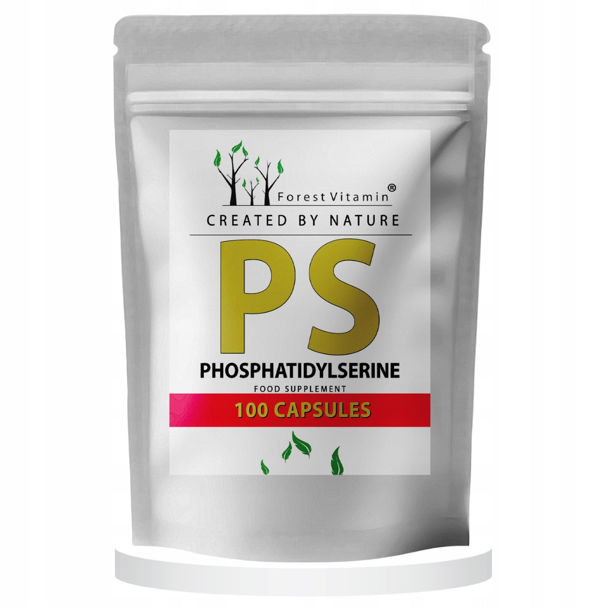 Forest Vitamin Phosphatidylserine PS Brain Memory Concentration 100 kaps.
