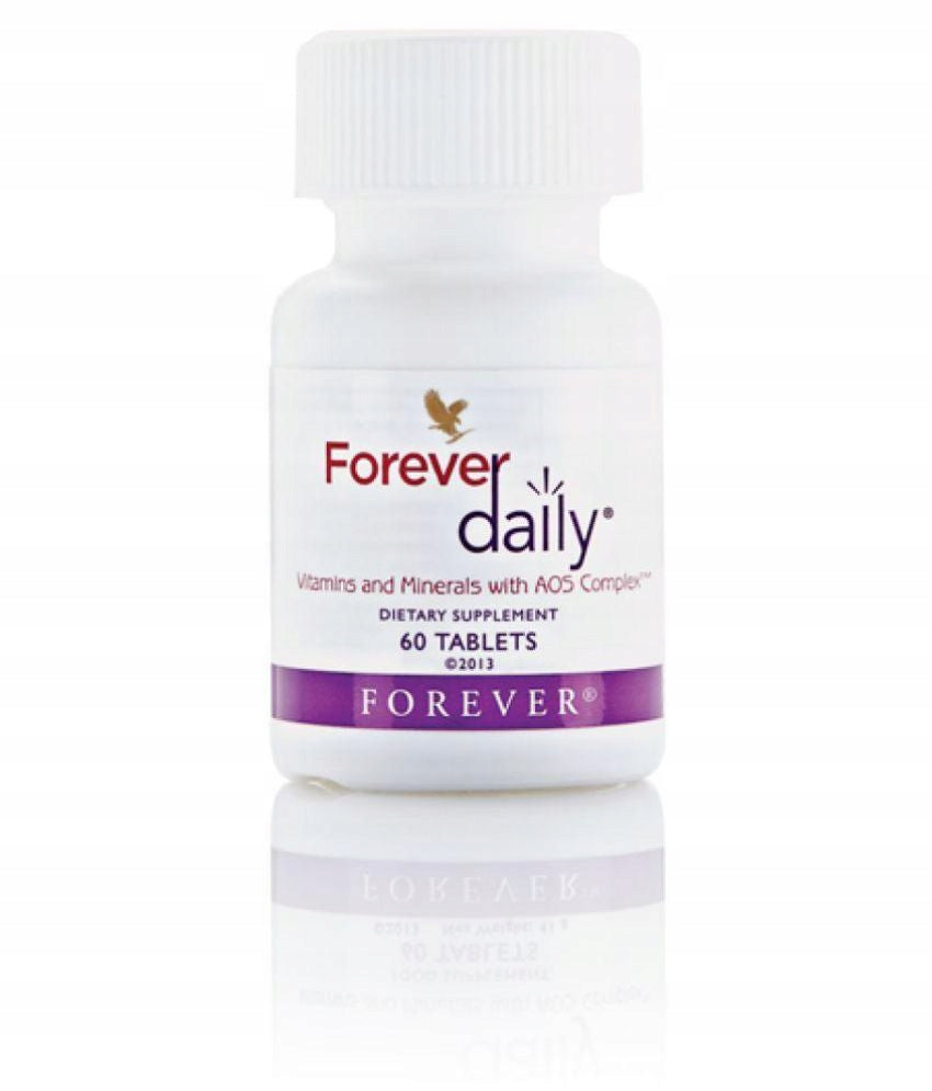 Forever Daily Natural Vitamins and Minerals 60 Pack Brand Forever Living Products