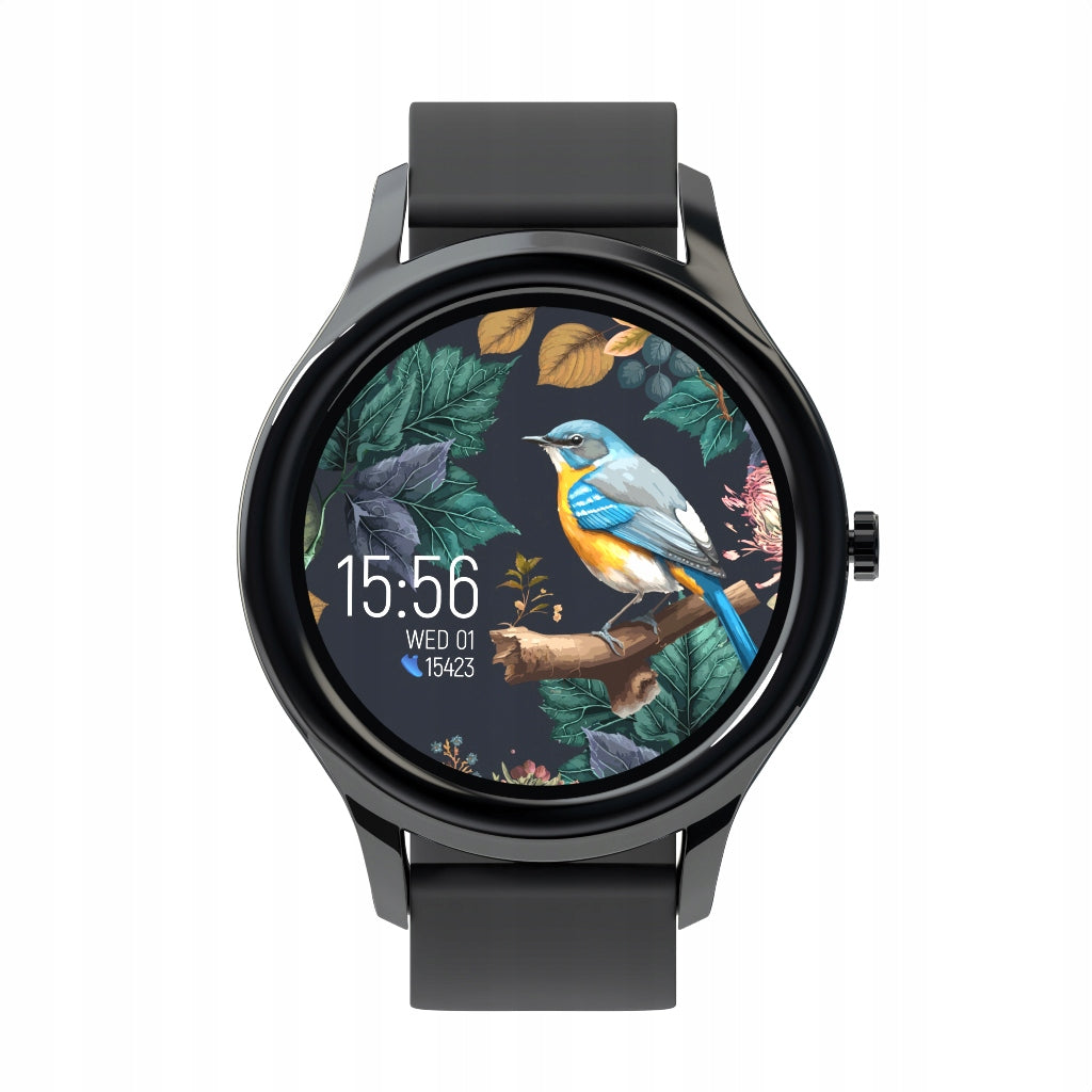 Forever smartwatch ForeVive 3 SB-340 black with bluetooth speaker 3W Brand Forever