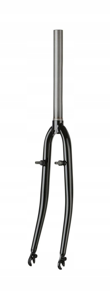 Fork Accent trekking 1-1/8" steel 700c, black
