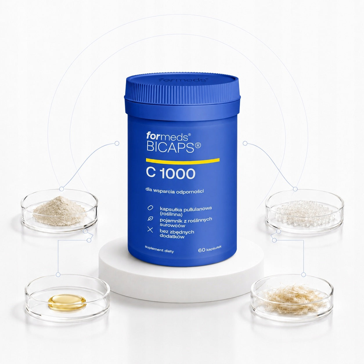 Formeds BICAPS C 1000 - Vitamin C, Immunity, Iron, Collagen, fatigue Weight 37 g