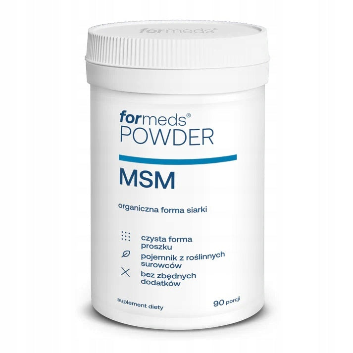 Formeds POWDER MSM organic form of sulfur joints hair nails 72g