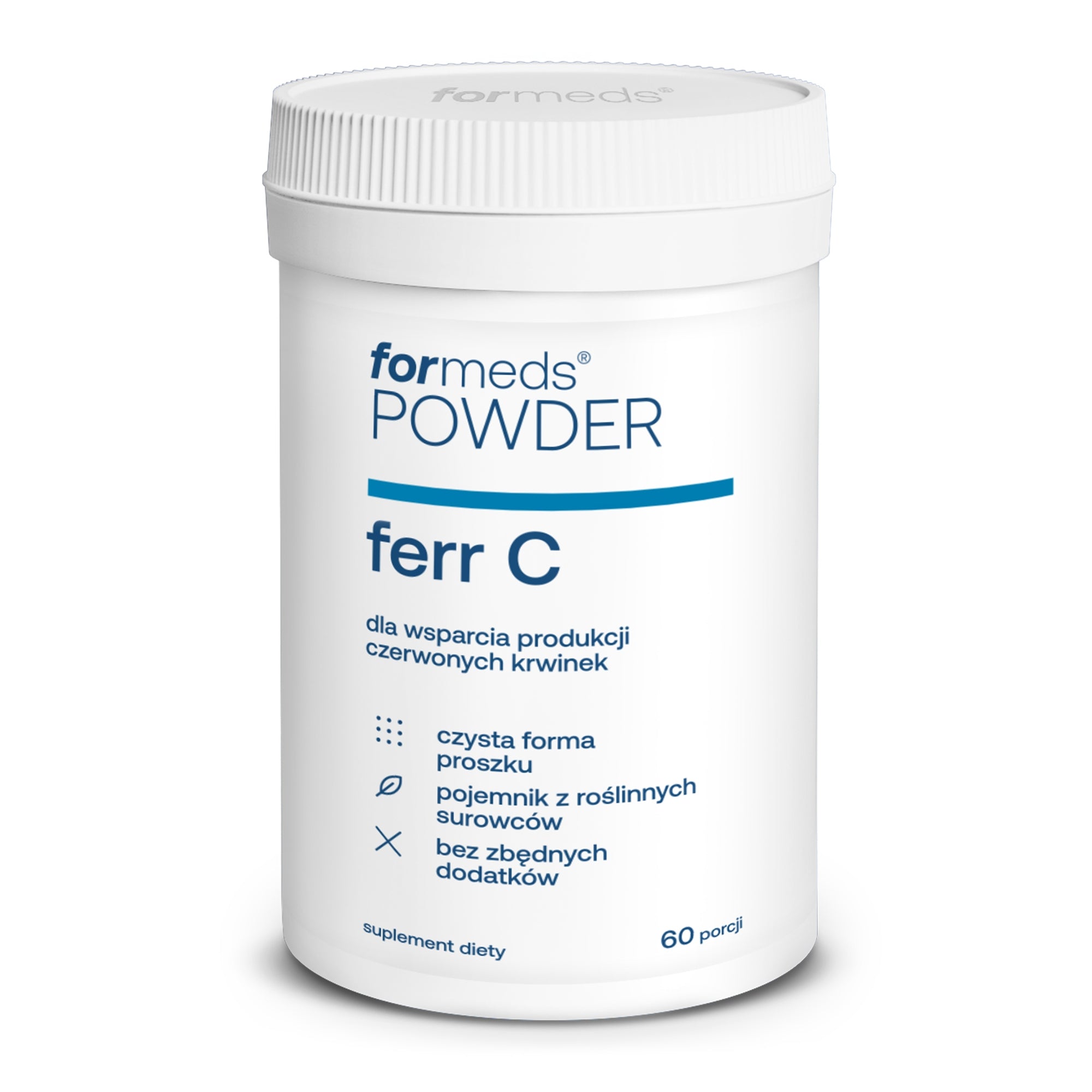 Formeds Powder Ferr C Iron plus Vitamin C Powder 60 Servings Expiration date at least 3 months from the date of purchase