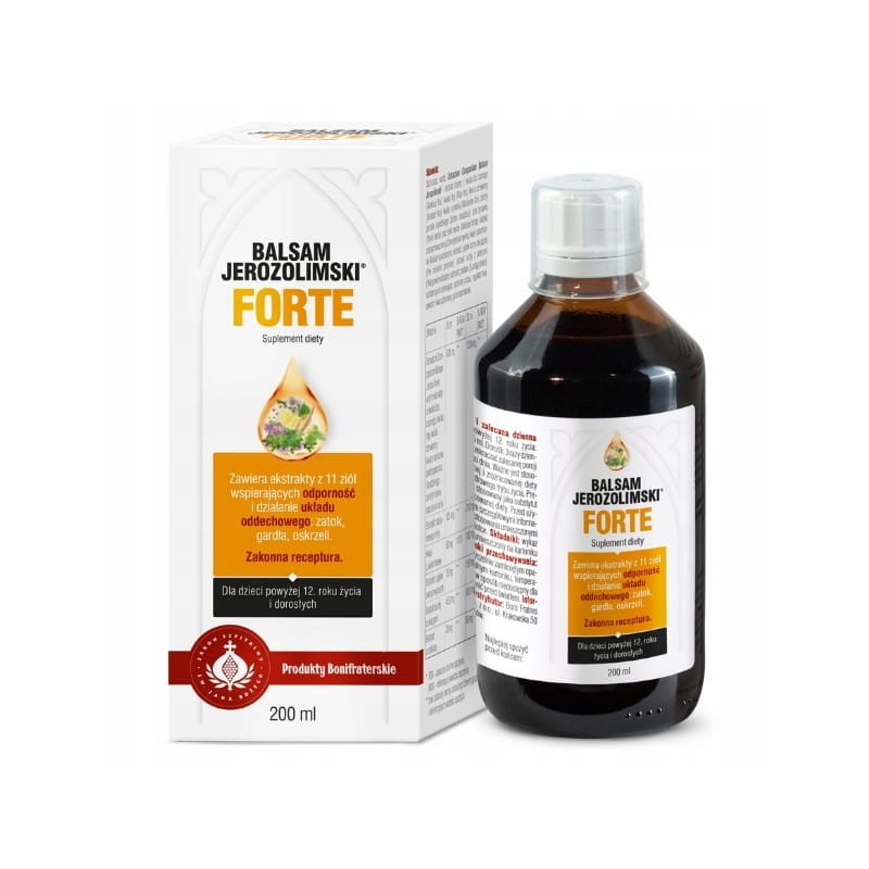 Forte Jerusalem Balm, Produkty Bonifraterskie