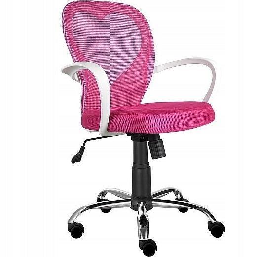 Vaikiška kėdė Signal Meble Daisy, rožinė