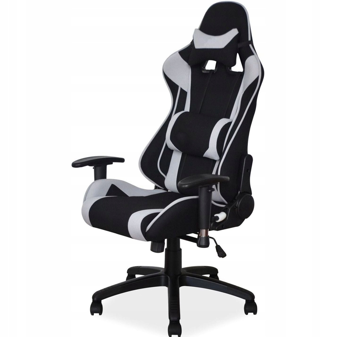 Žaidimų kėdė Signal Meble Viper, juoda/pilka