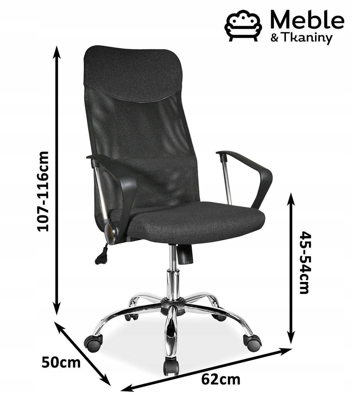 Foterl Rotary Q-025 Black Material Office Packaging status original