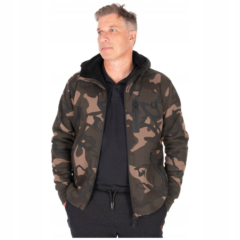 Fox Camo Full Zip Prem Sherpa 310 Hoodie - Roz.L CFX524 Brand Fox