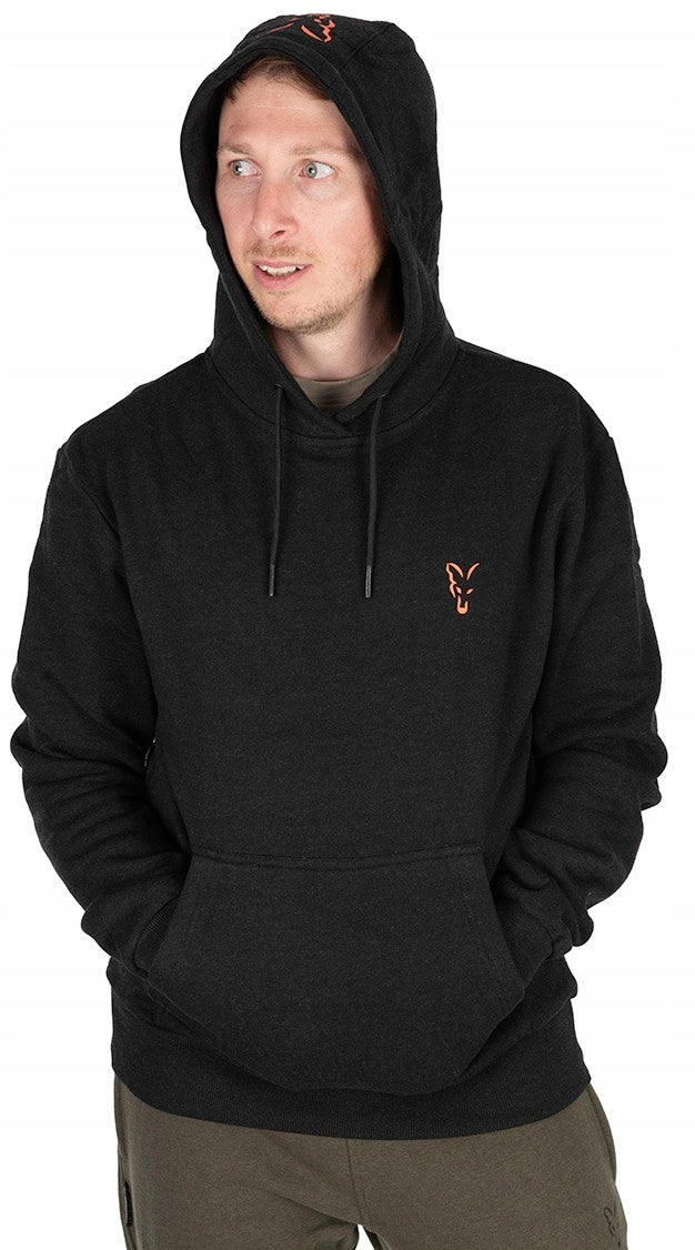 Fox Collection Hoody Black & Orange S Size: Small (S) Brand Fox