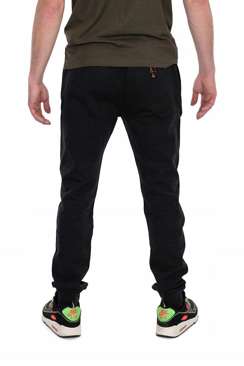 Fox Collection LW Jogger Black Orange r.S Trousers Brand Fox