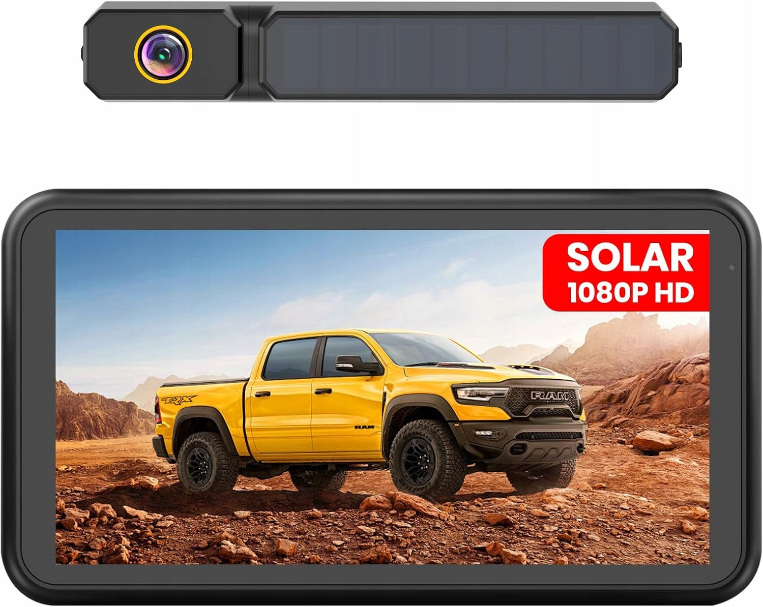 Foxpark Solar Reversing Camera Wireless HD 1080p Monitor 5 Inch IP69K