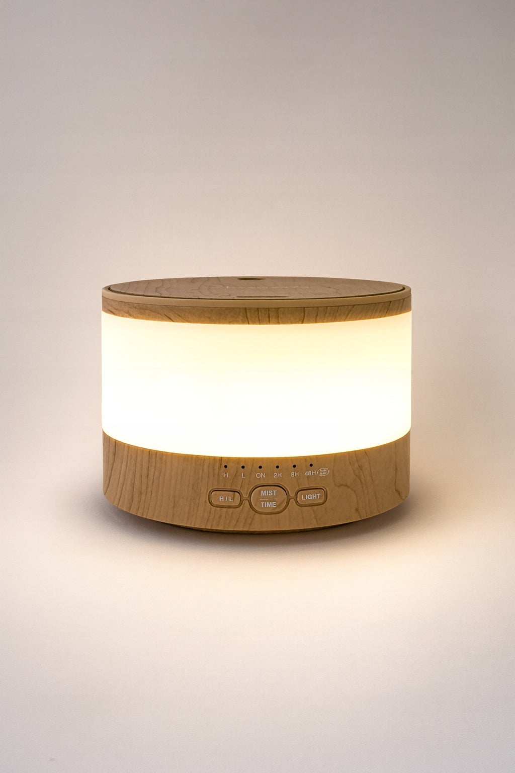 Fragrance DIFFUSER | LED Light | Aromatherapy | Humidifier | LARGE TANK Dominant color beige/brown