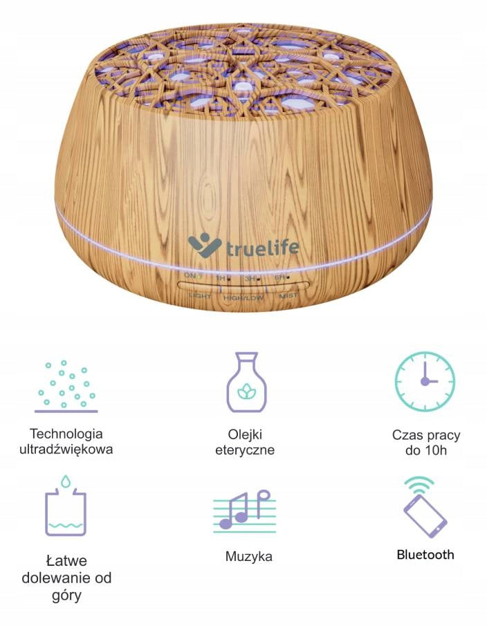 Fragrance Diffuser Air Humidifier with Bluetooth Speaker Aromatherapy Manufacturer code TLAIRDD9S