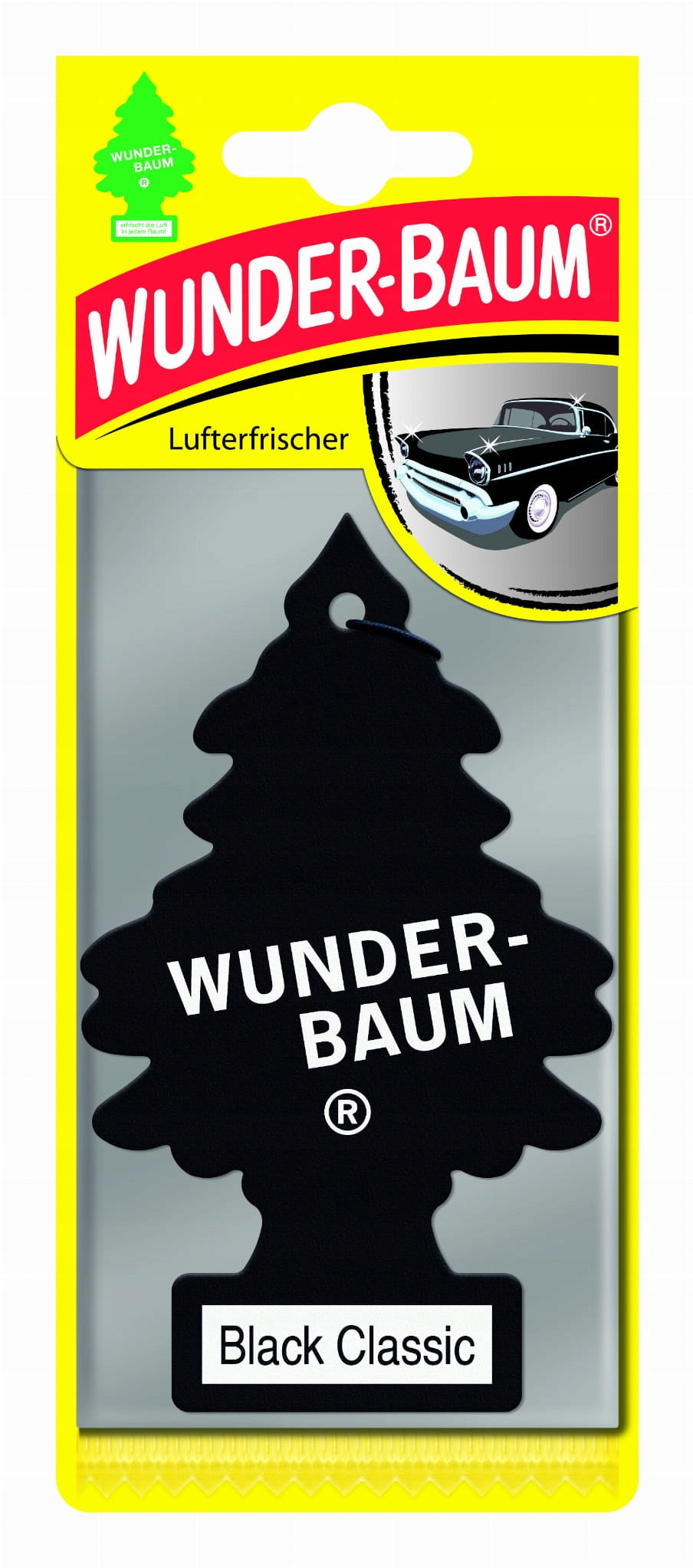 Fragrance Pendant Wunder-Baum Black Classic 3pcs 23-182 AMT Packaging status original