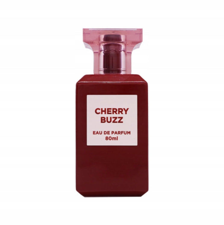 Fragrance World Cherry Buzz Arabic Perfume for Women and Men 80ml EDP Packaging status original