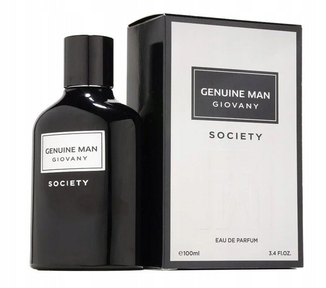 Fragrance World Genuine Man Giovany Society 100ml EDP Perfumed Water