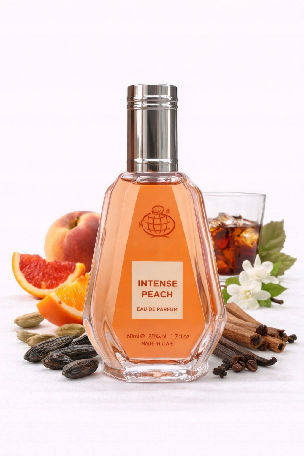 Fragrance World INTENSE PEACH 50ml+FREEBIE!