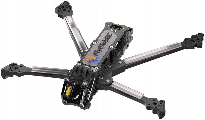 Frame FlyFishRC Volador II VD6 O4 Pro Deadcat FPV LR T700 Black