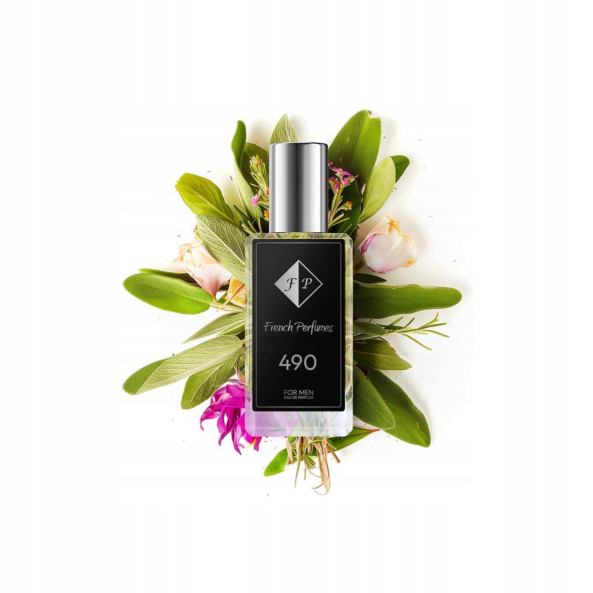 Francuskie Perfumy Male No. 490 - 33ml Aromatic Perfumed Water